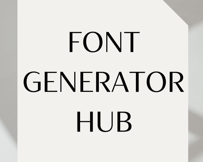 Papyrus font generator